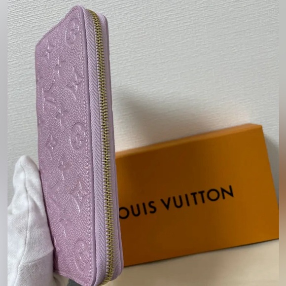 Louis Vuitton Zippy Wallet Purse M82173 long wallet Clémence Wallet pink - Picture 2 of 6